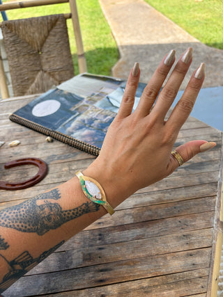 Moonstone Cuff