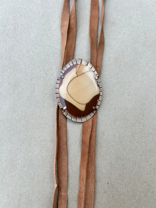 Brown Jasper Bolo Tie