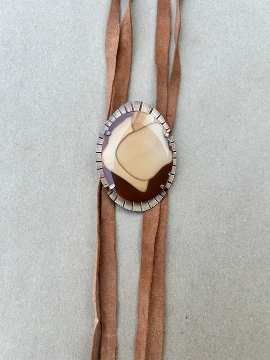 Brown Jasper bolo