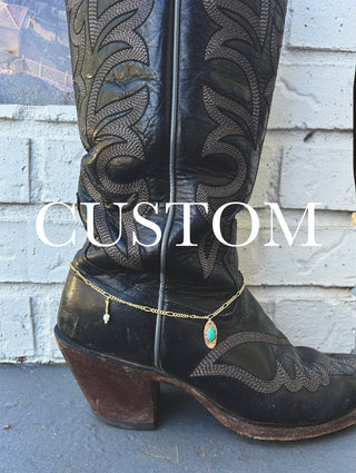Custom boot jewelry