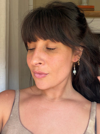 Abalone and Pearl earrings