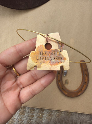 Ceramic Choker Pendant