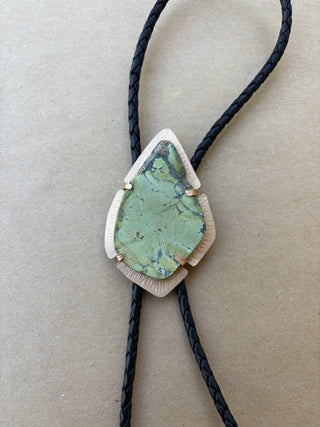 Green Turquoise Bolo - Braxton Keith