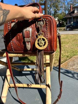 Love Bird Horse Bridle Medallion Accessory