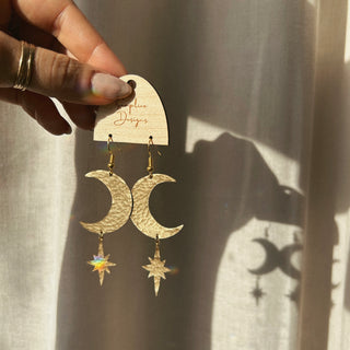 Bronze moon + star beauties