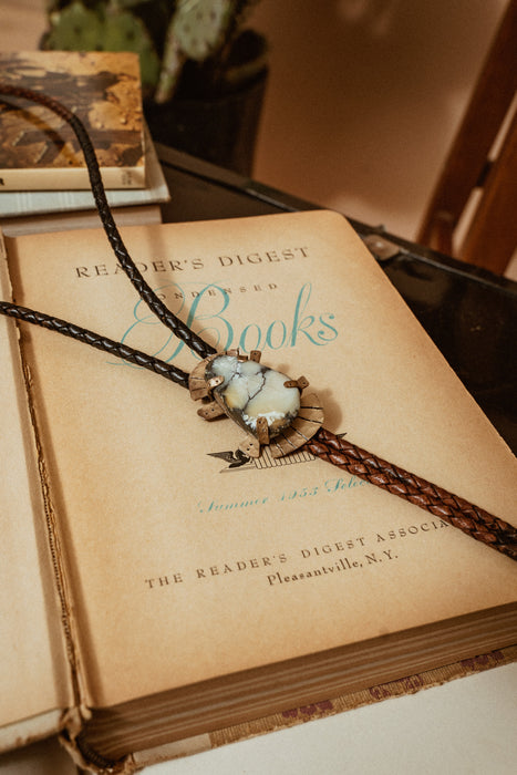 “Lookin’ for a Feeling” Variscite bolo tie