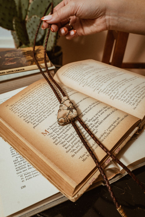 “Call of the Canyon” Turquoise bolo tie