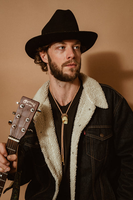 Sun’s rays Turquoise bolo tie