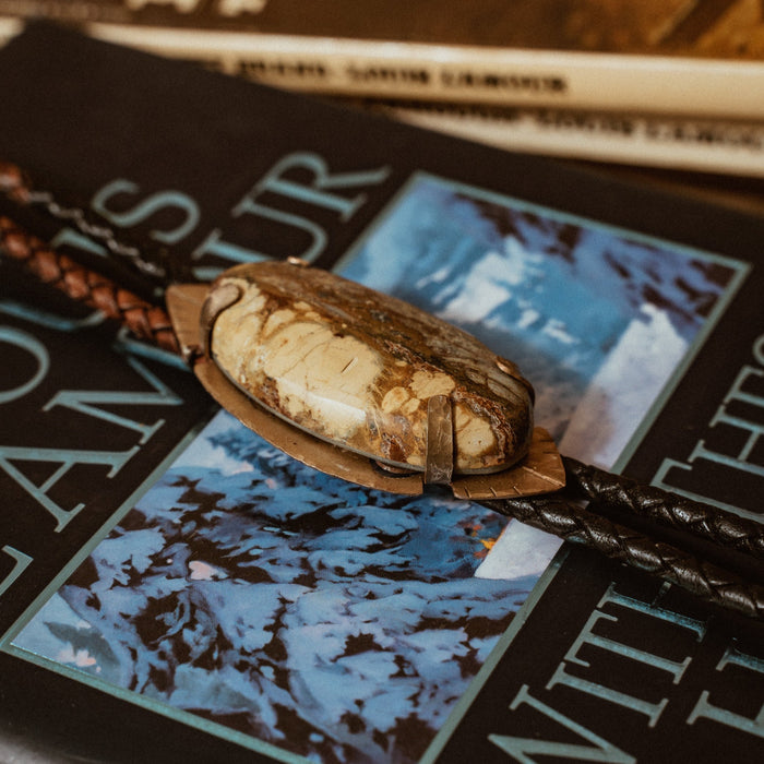 “Wild as the West Texas wind” Turquoise bolo tie