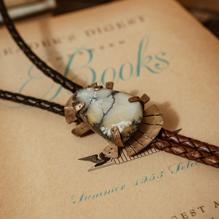 “Lookin’ for a Feeling” Variscite bolo tie